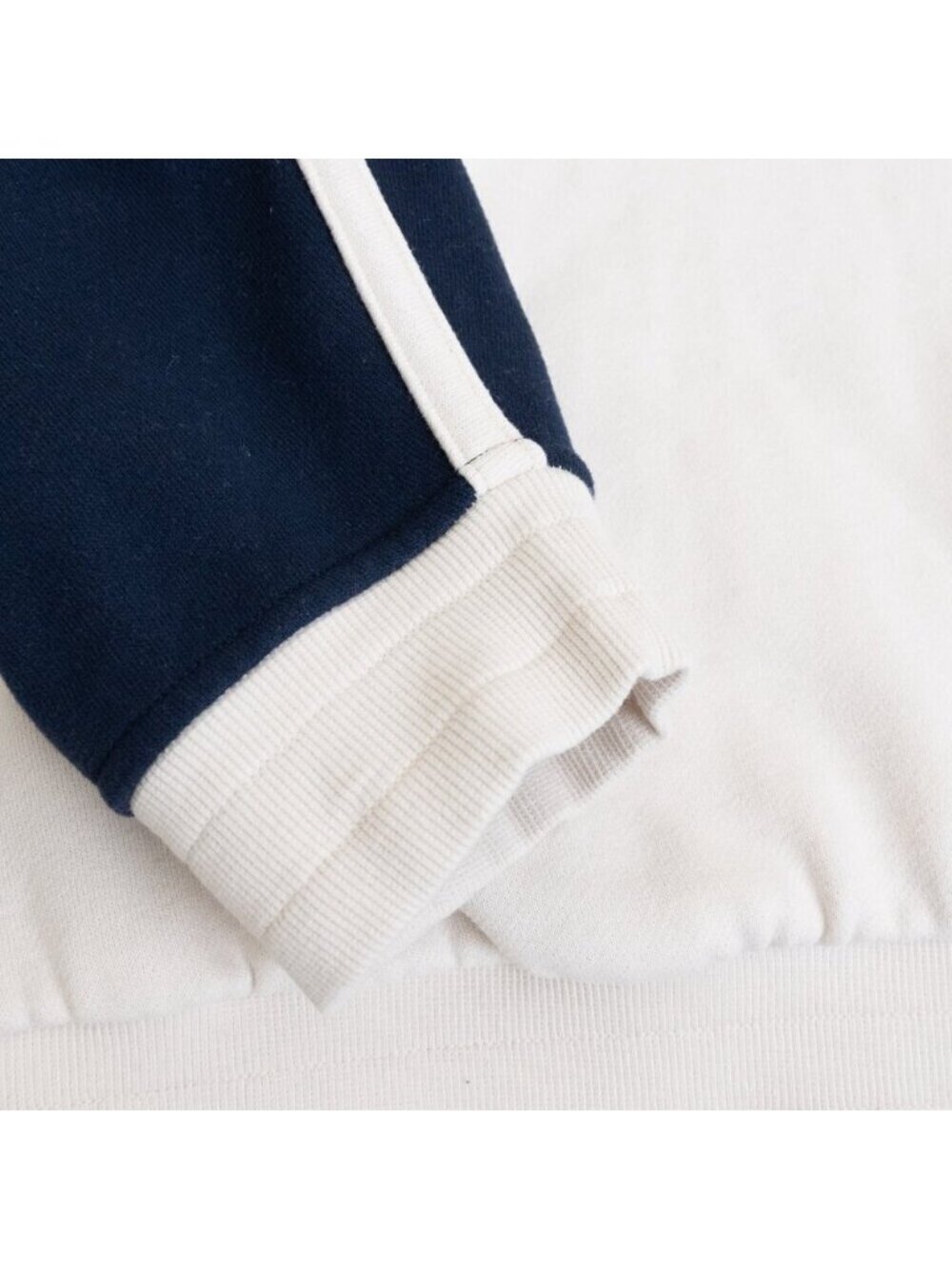Lululemon Scuba Oversized Collegiate Jacket Graphic White Blue HK Exclusive XL - Picture 10 of 14